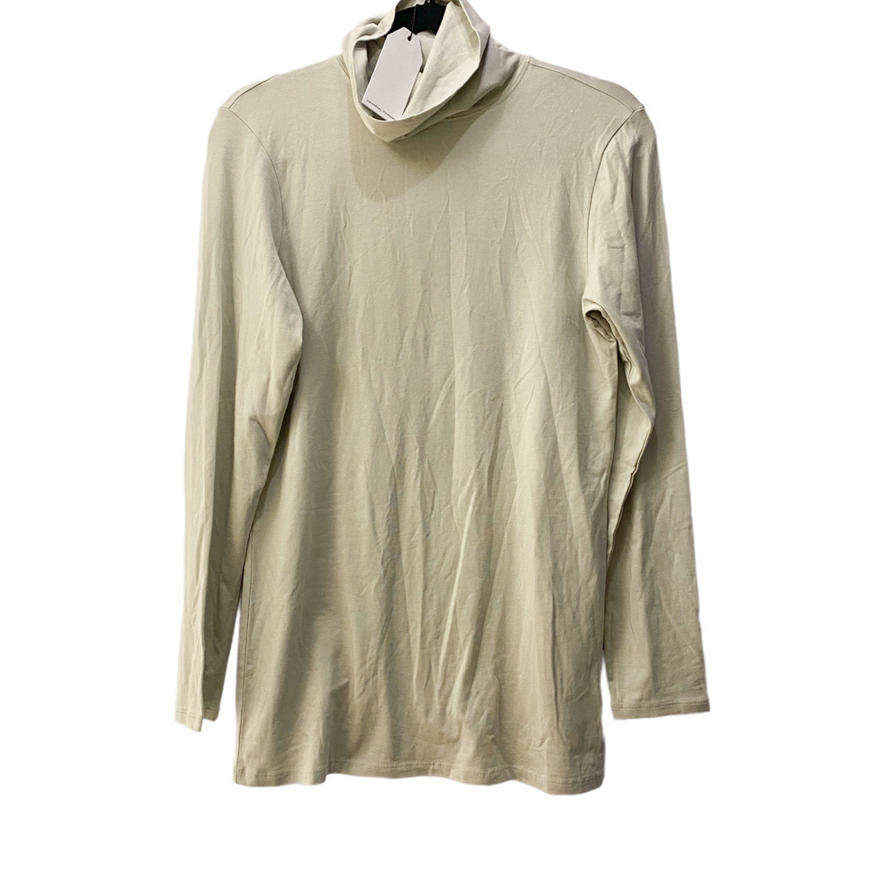 Universal Standard Mock Neck Beige Petal Pink Long Sleeve Tunic Size XS